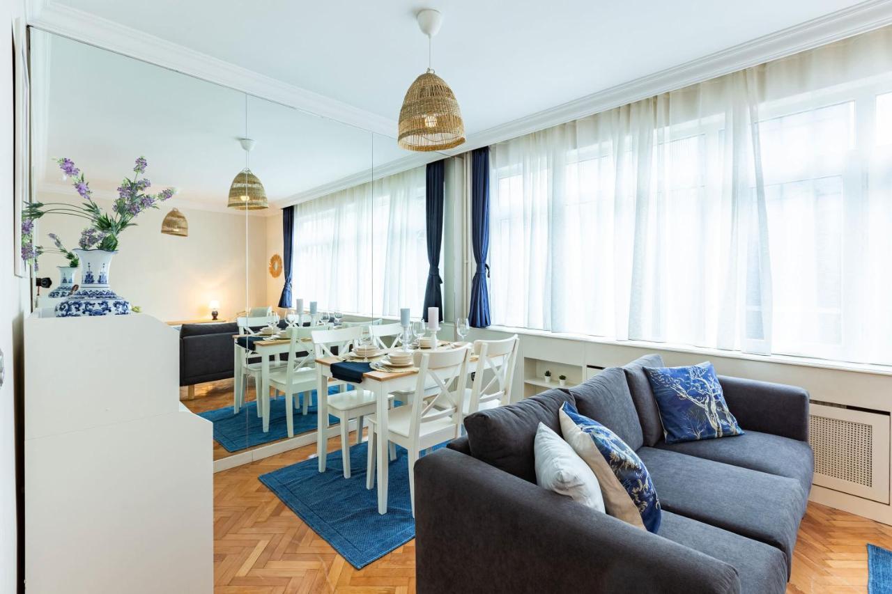 Flat With Excellent Location In Tesvikiye, Sisli Apartment อิสตันบูล ภายนอก รูปภาพ